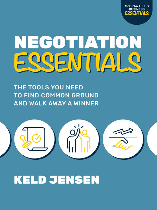 Title details for Negotiation Essentials by Keld Jensen - Available